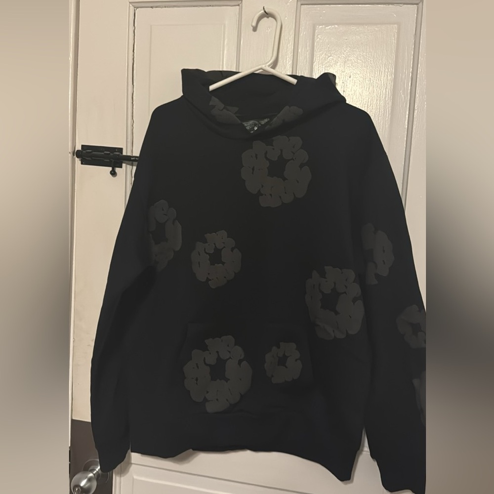 Denim Tears Cotton Wreath Sweatsuit 'Black Monochrome'